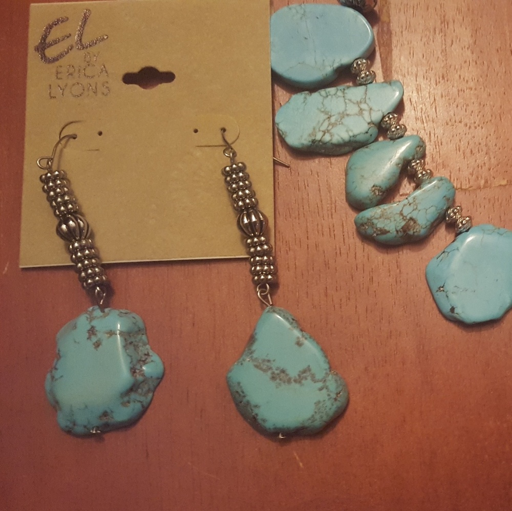 Erica Lyons Turquoise Set - Picture 4 of 7
